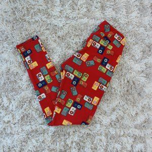 Cassette Tape Leggings LulaRoe